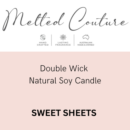 SWEET SHEETS  SOY CANDLE 450GM